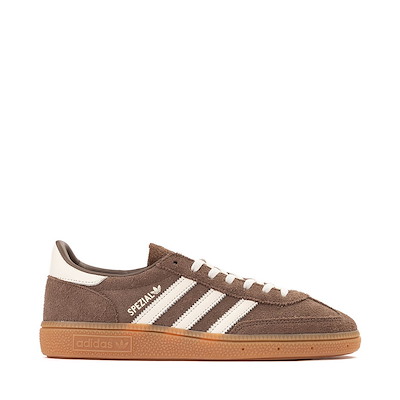 Main view of Womens adidas Handball Spezial Athletic Shoe - Earth Strata / Off White / Gum